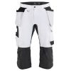   Festő háromnegyedes munkanadrág Stretch CORDURA® térdzsebbel. 1774-1832-1099