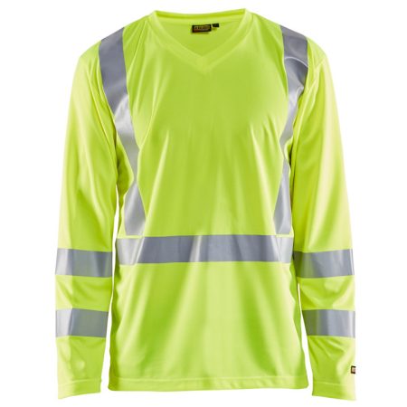 High-Vis, UV sugárzás ellen védő, hosszú ujjú poló 3383-1011-3300