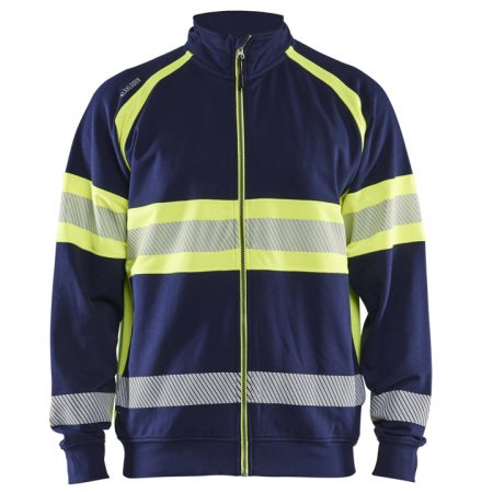 Jól láthatósági pulóver 100% pamut 3551-1158-8933