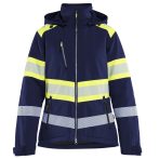 Női jól láthatósági téli softshell kabát 3 rétegű 4406-2513-8933 Női jól láthatósági téli softshell kabát 3 rétegű 4406-2513-8933