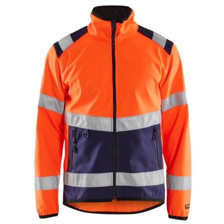 Láthatósági softshell dzseki RIPSTOP 4877-2516-5389